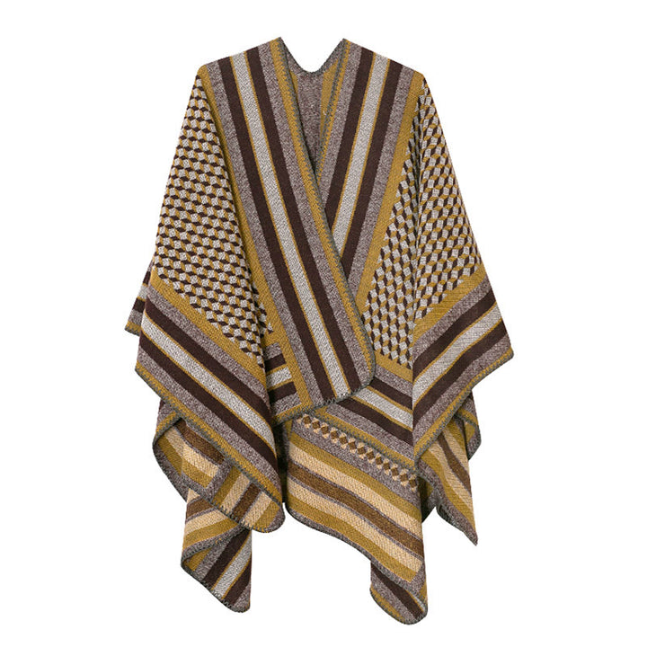 Châle tibétain en Buddha Stones , motif classique, écharpe de voyage confortable et chaude pour l'hiver - image 21