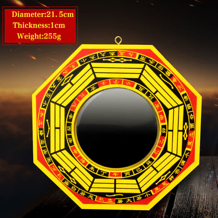 Miroir Feng Shui Bagua pour équilibrer l'énergie du salon