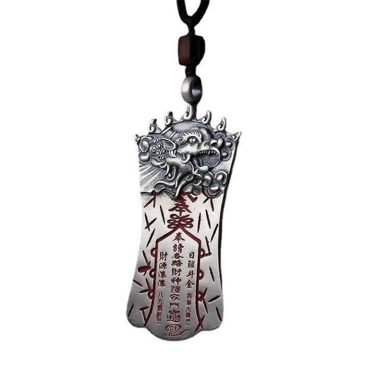 Collier pendentif Feng Shui Bagua PiXiu Cinabre Balance - image 8