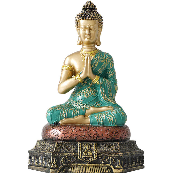Buddha Stones Statue de Bouddha de la Compassion en Résine Décoration - image 10