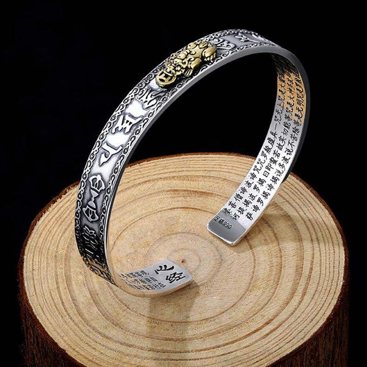 Bracelet porte-bonheur PiXiu en Buddha Stones Feng Shui - image 0