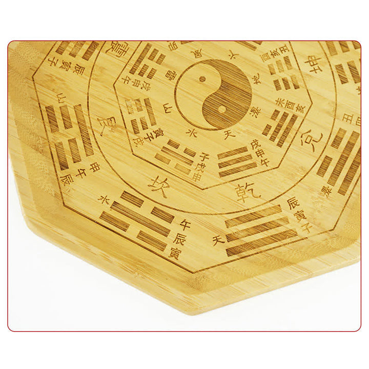 Carte Feng Shui Bambou Bagua Carte Harmonie Énergie