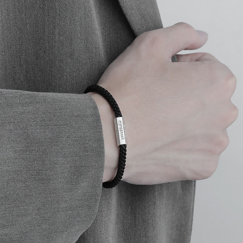 Bracelet tressé Seven Deadly Sins Seven Virtues