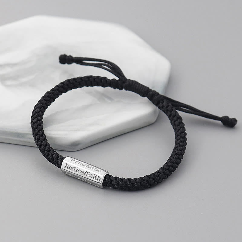 Bracelet tressé Seven Deadly Sins Seven Virtues