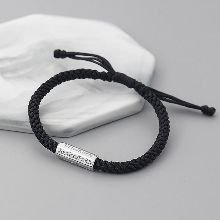 Bracelet tressé Seven Deadly Sins Seven Virtues
