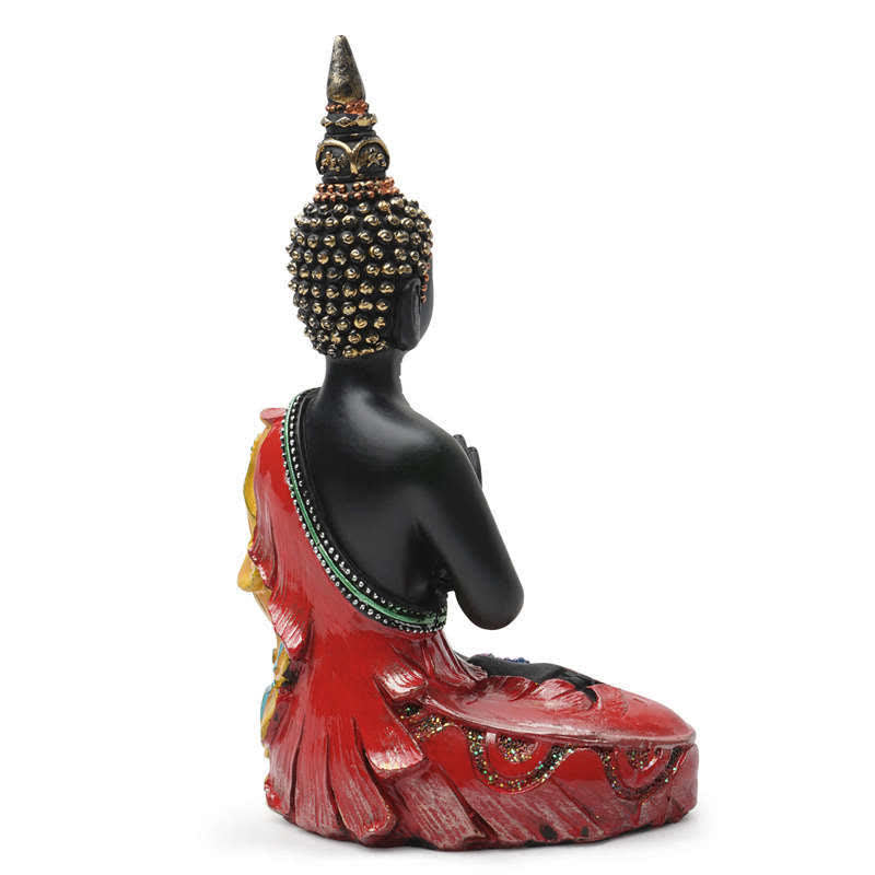 Statue décorative en résine de Bouddha thaïlandais Sérénité