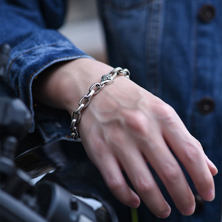 Bracelet de sagesse gravé en cuivre double Dorje Buddha Stones Om Mani Padme Hum - image 16