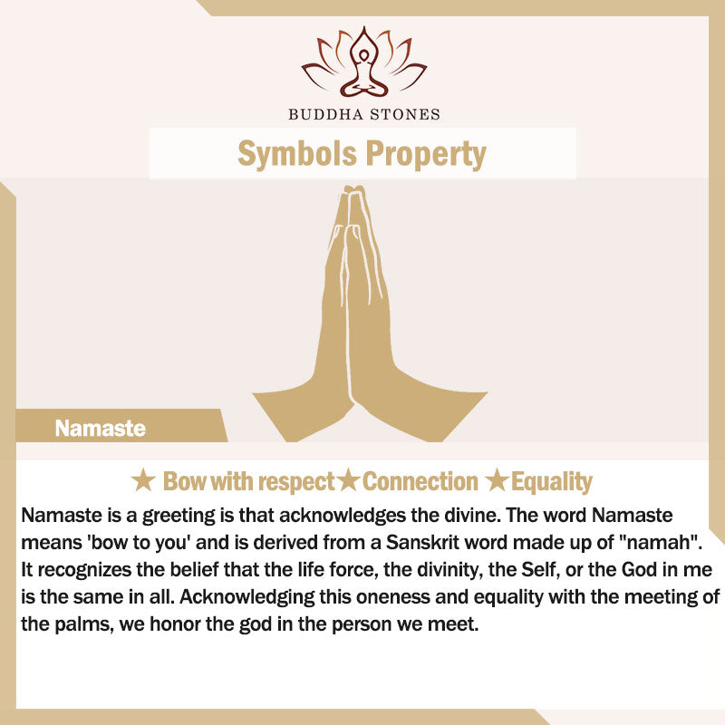 Boucles d'oreilles à tige Namaste Equality en argent sterling 925 Buddha Stones - image 14