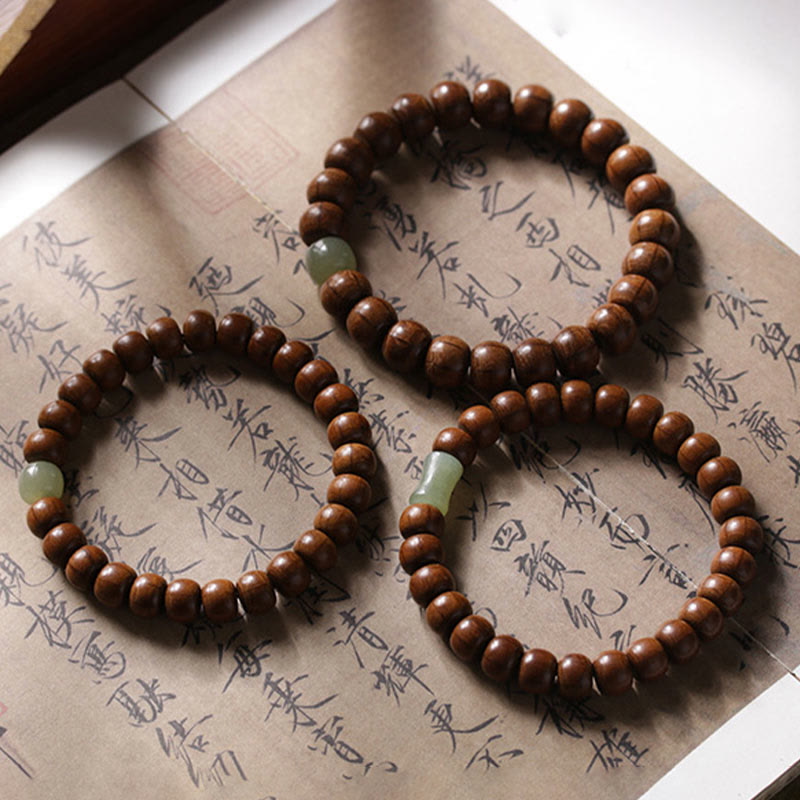 Bracelet en Buddha Stones pour éloigner les mauvais esprits