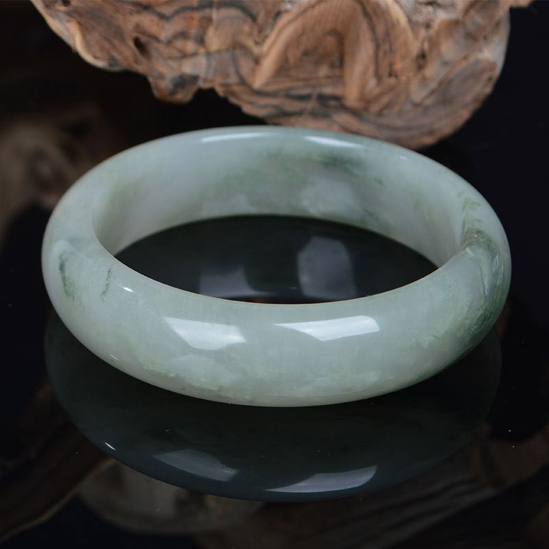 Bracelet de guérison porte-bonheur en jade naturel