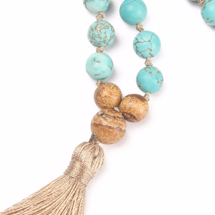 Bracelet Mala 108 Buddha Stones
