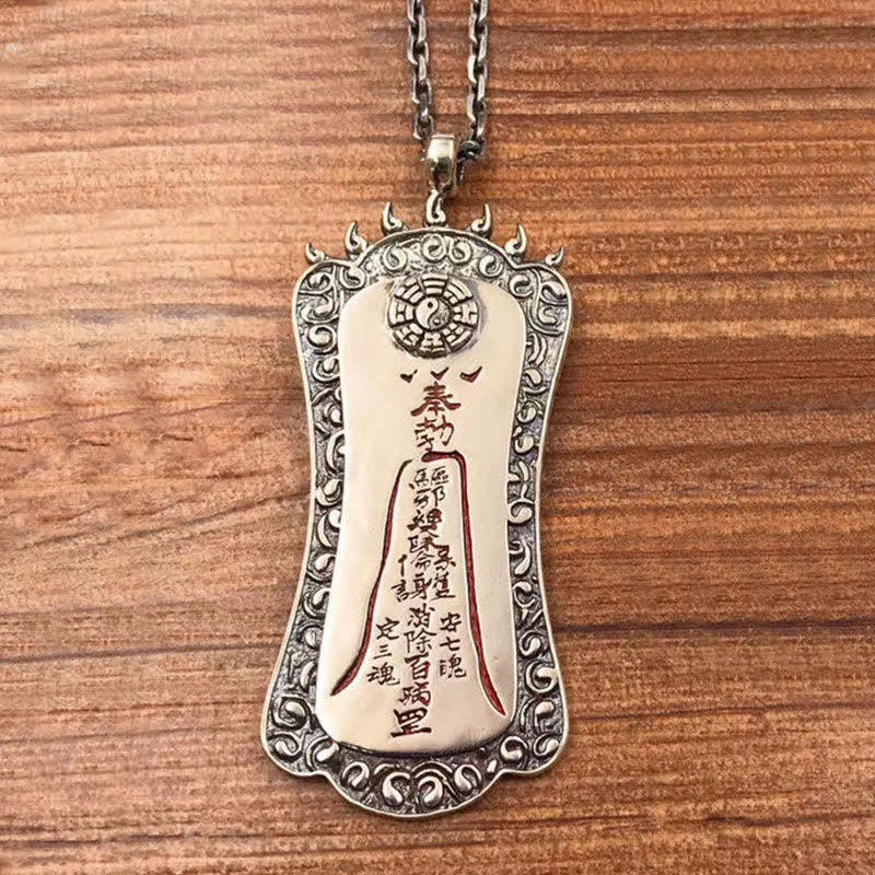Collier pendentif Feng Shui Bagua PiXiu Cinabre Balance - image 9