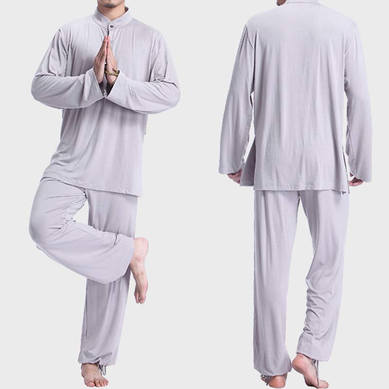 Ensemble de vêtements pour hommes Buddha Stones la méditation, la prière, le yoga, le zen, le tai-chi - image 2