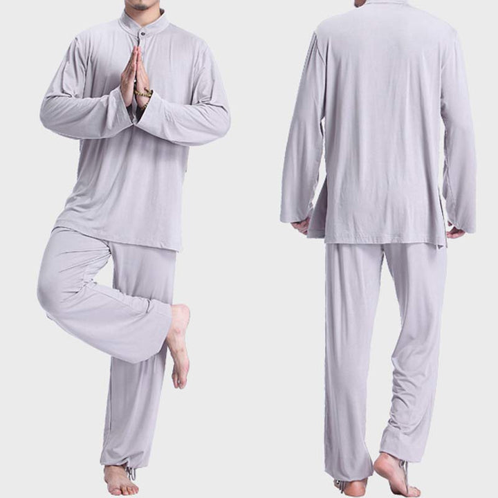 Ensemble de vêtements pour hommes Buddha Stones la méditation, la prière, le yoga, le zen, le tai-chi - image 2