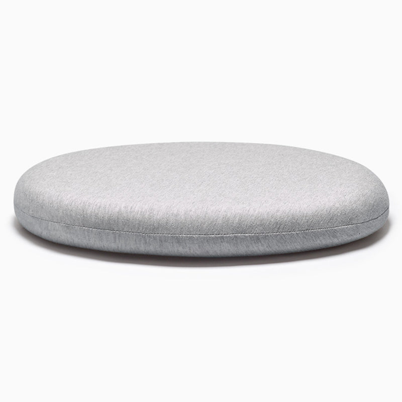 Coussin de siège de méditation en mousse à mémoire de forme, coussin de chaise, décoration pour la maison et le salon - 40 x 40 x 4 cm - Gris clair - image 7