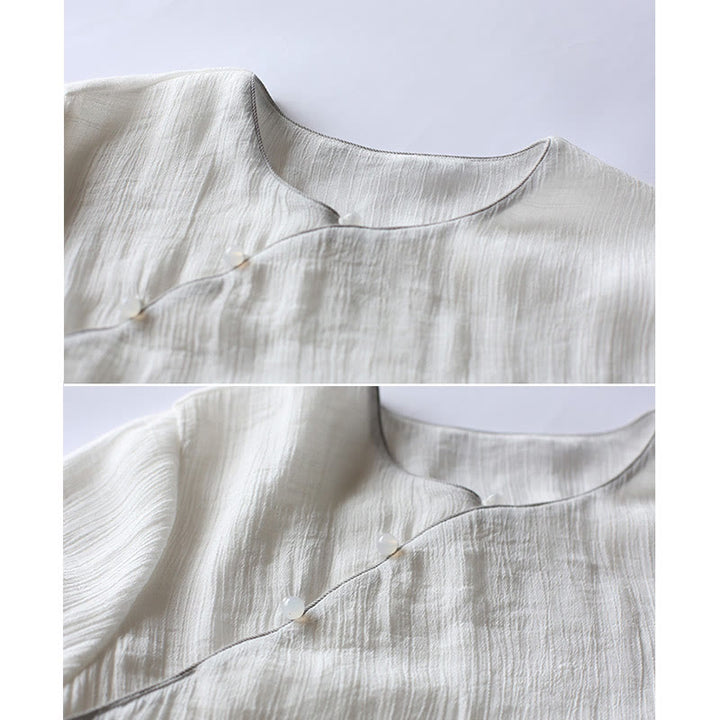 Ensemble de vêtements pour femmes de couleur unie Buddha Stones vintage yoga zen prière méditation spirituelle pratique - image 7