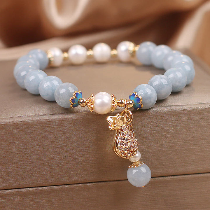Bracelet porte-bonheur en Buddha Stones