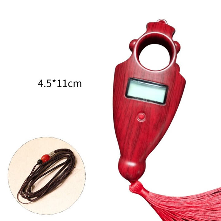 Compteur de perles de prière numérique Bouddha pour prière méditation relaxation doigts actifs