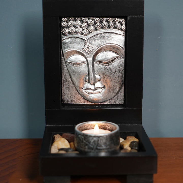 Buddha Stones Bouddha Compassion Sérénité Maison Prière Autel Décoration Zen - image 13