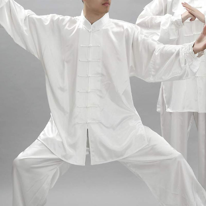 Ensemble de vêtements unisexes à motifs simples avec Buddha Stones pour méditation, prière, spirituel, zen, tai-chi, qigong - image 11