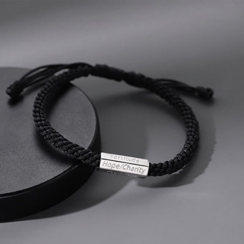Bracelet tressé Seven Deadly Sins Seven Virtues