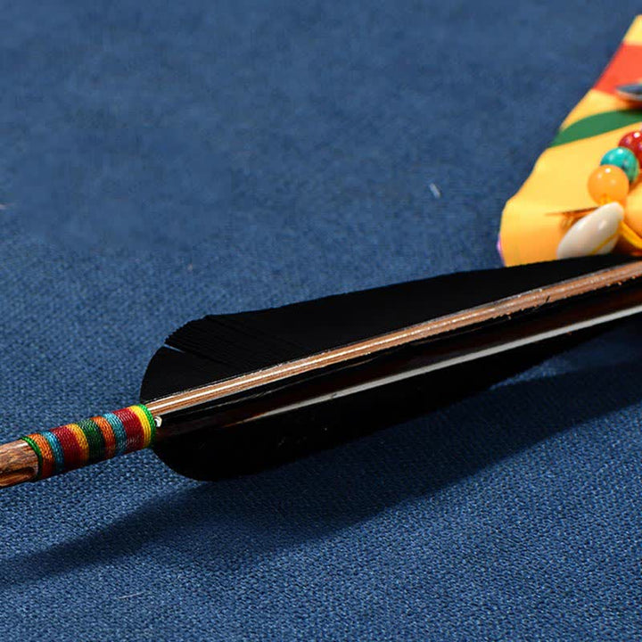 Drapeau de prière tibétain à huit symboles de bon augure - image 10