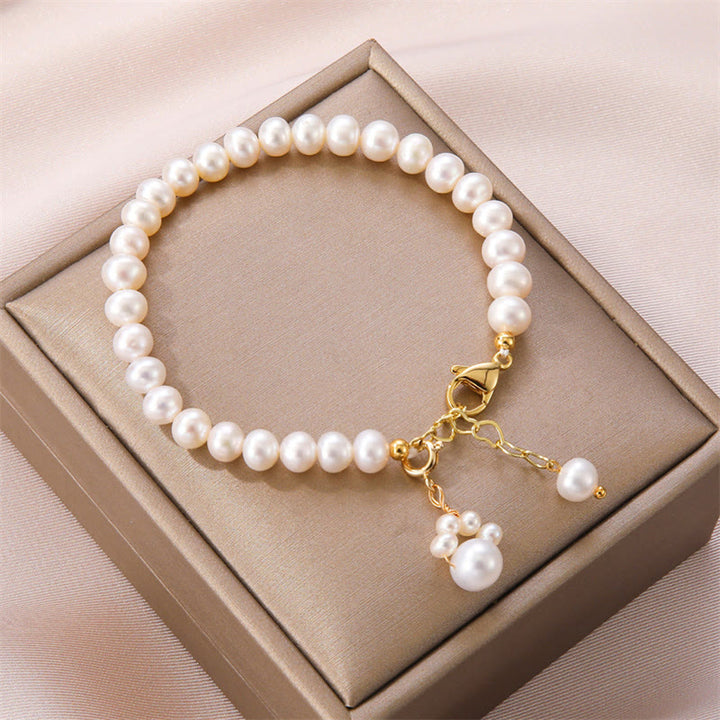 Bracelet de guérison en forme de patte de chat avec Buddha Stones - Perle (Guérison ♥ Sagesse) - image 1