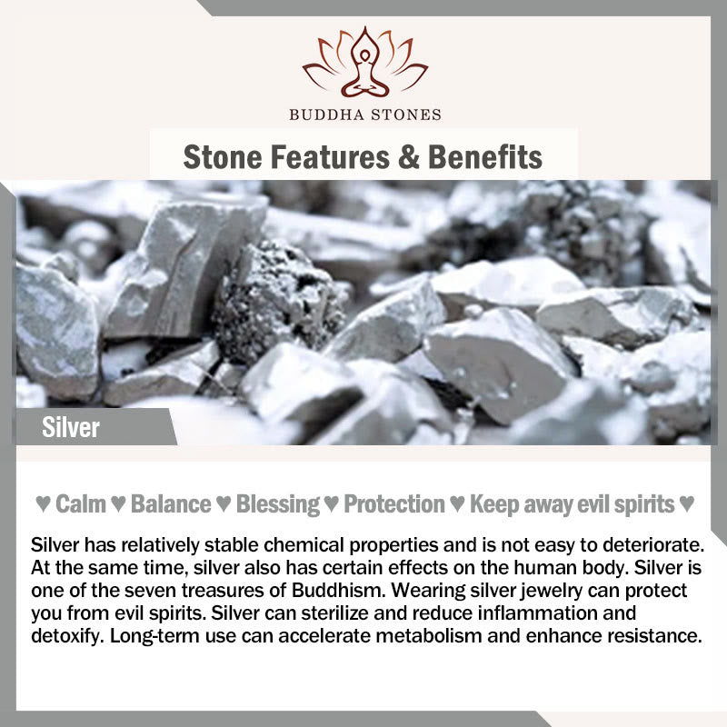 ❗❗❗Une vente flash - Bracelet tressé en argent sterling 925 avec motif boulettes de l'année du dragon de Buddha Stones Stones pour attirer la fortune