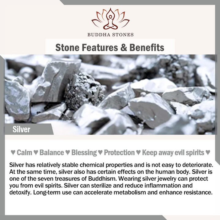 Buddha Stones Argent Sterling 925 perles carrées péridot Peace Anklet