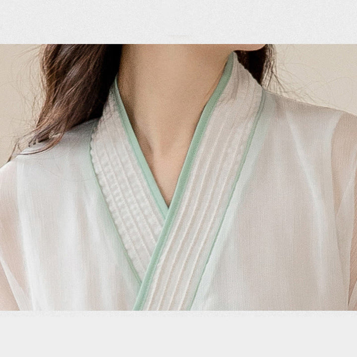 Ensemble de vêtements en mousseline de soie pour femme Buddha Stones et prière rétro, méditation spirituelle zen