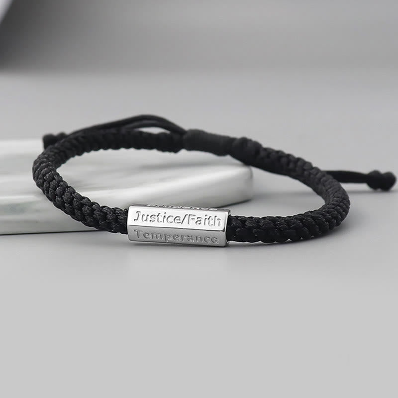 Bracelet tressé Seven Deadly Sins Seven Virtues