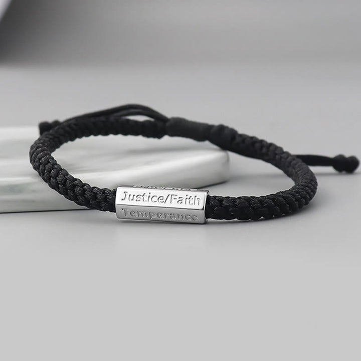 Bracelet tressé Seven Deadly Sins Seven Virtues