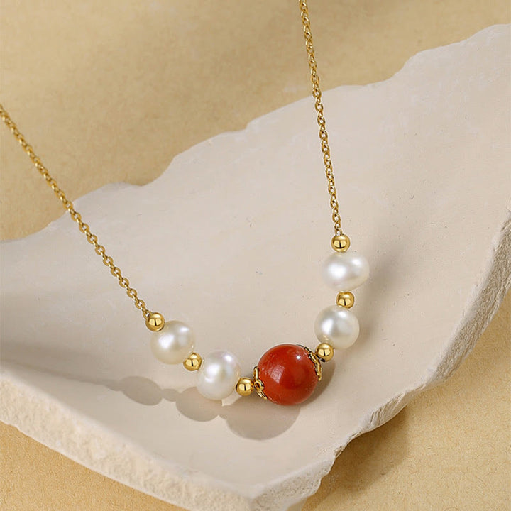 Collier avec pendentif en argent sterling 925 et Buddha Stones
