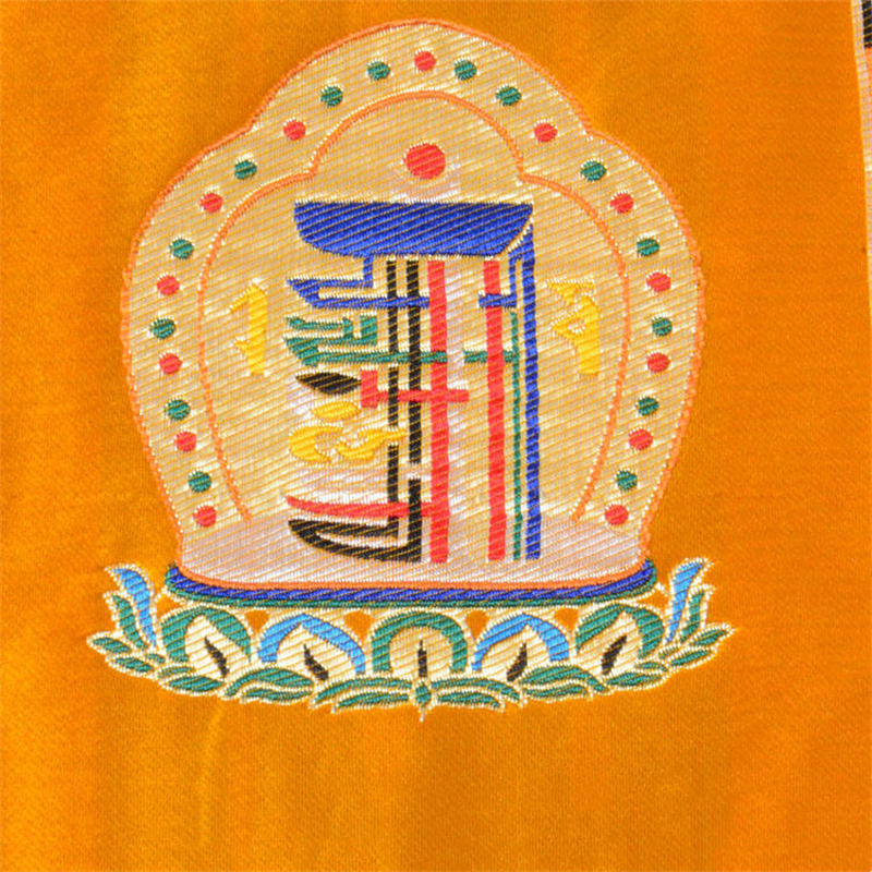 Tapis d'autel de prière Man-Bcu Kalachakra Tapis Jacquard de méditation de guérison - image 8