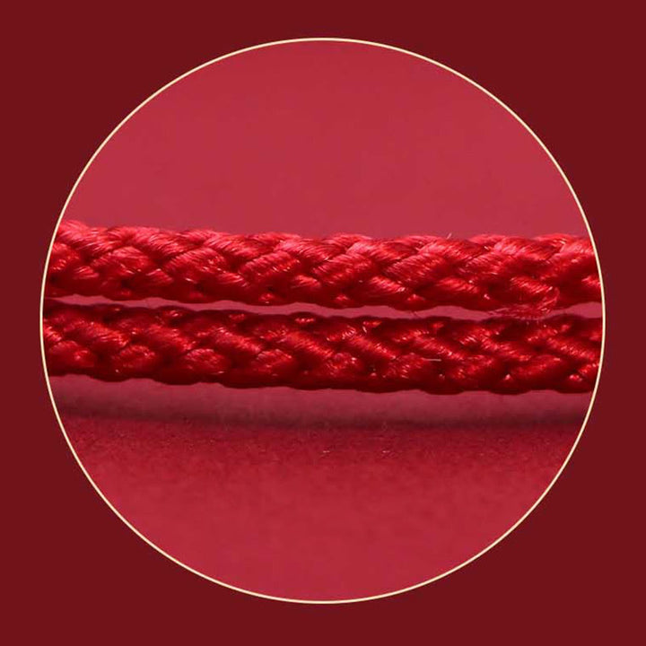 Bracelet tressé fait main en argent sterling 925 avec Buddha Stones et personnage PiXiu Fu - image 4