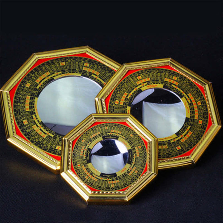 Carte Feng Shui Bagua Équilibre Harmonie Salon Carte Énergie Miroir
