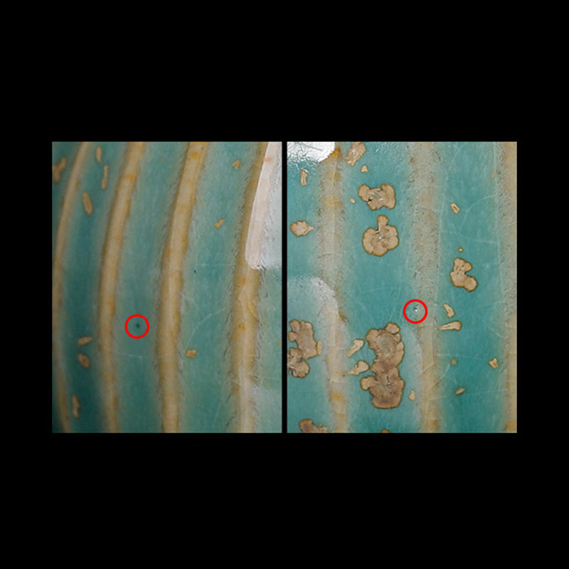 Tasse à thé en céramique avec motif de bambou et Buddha Stones