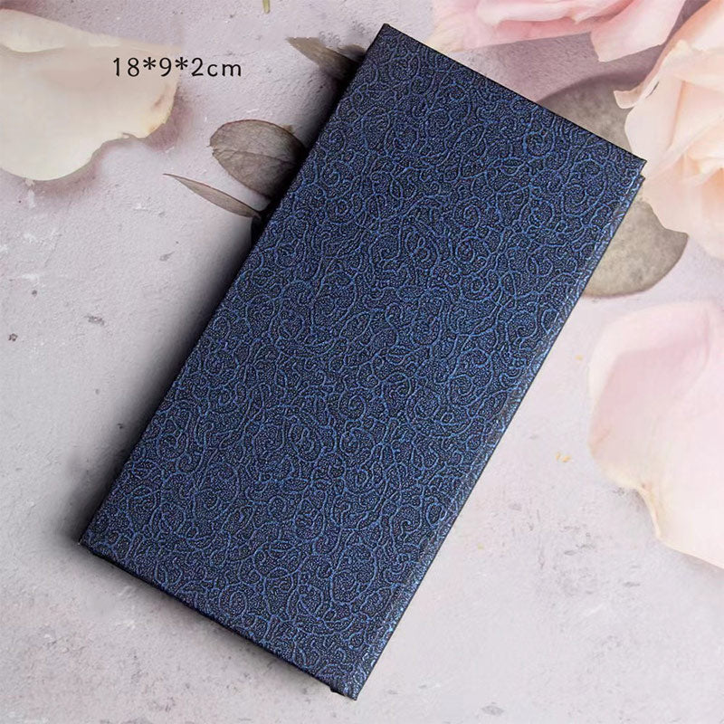 Marque-pages en bois d'ébène Buddha Stones et oiseau Oriole et fleur, avec coffret cadeau