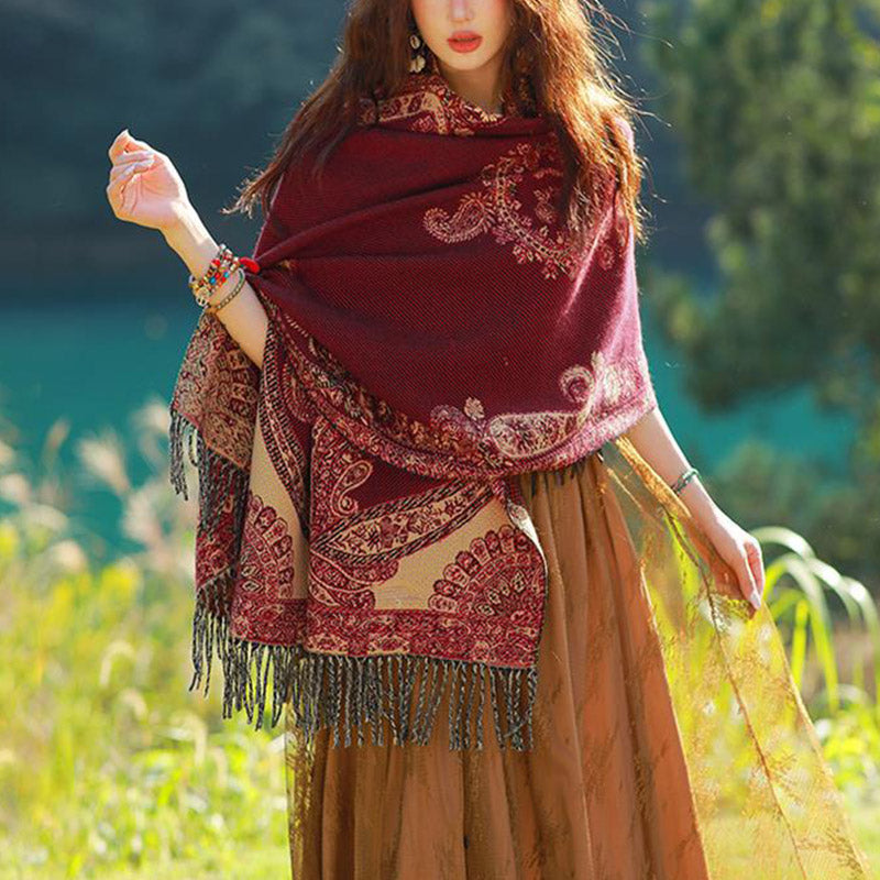 Écharpe de voyage confortable avec motif de Buddha Stones - image 11