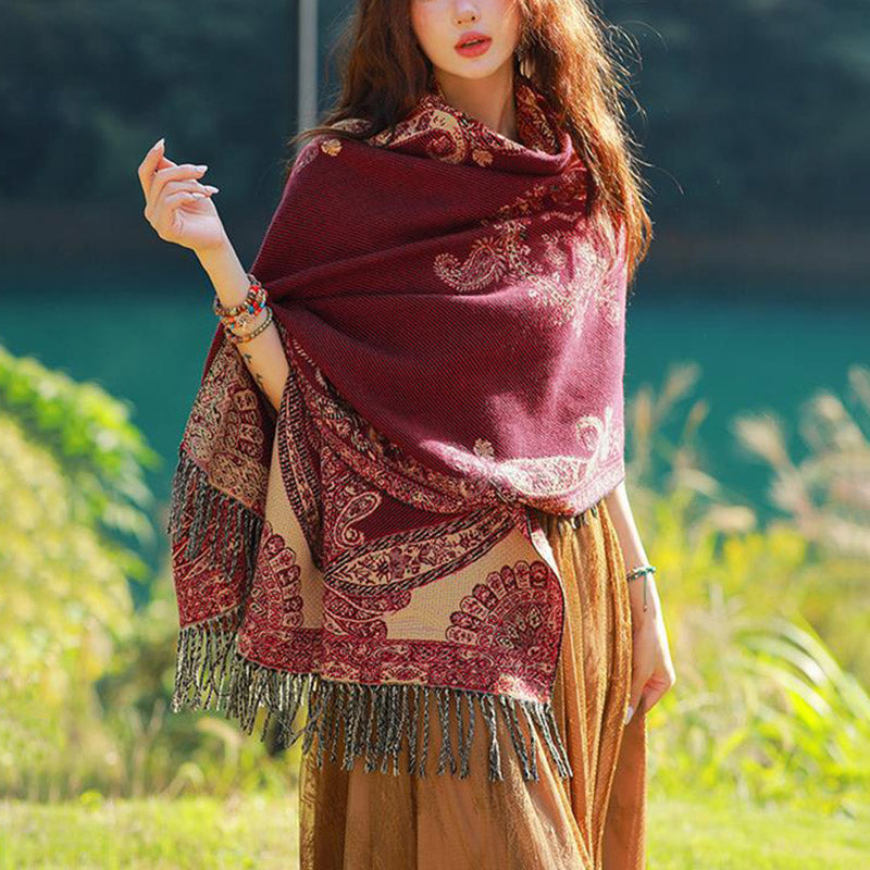 Écharpe de voyage confortable avec motif de Buddha Stones - image 7