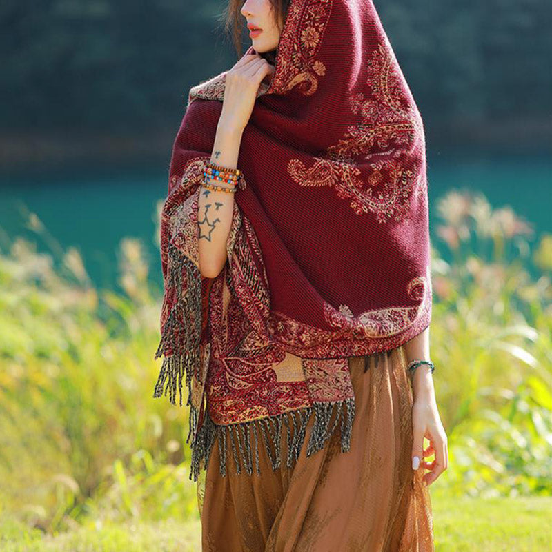 Écharpe de voyage confortable avec motif de Buddha Stones - image 4