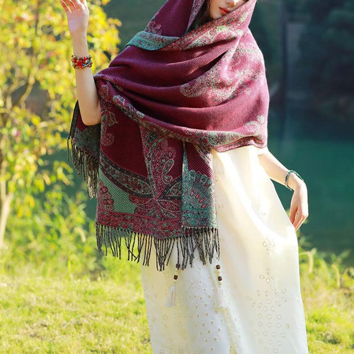 Écharpe de voyage confortable avec motif de Buddha Stones - image 17