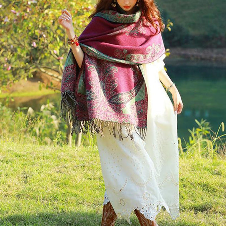 Écharpe de voyage confortable avec motif de Buddha Stones - image 19