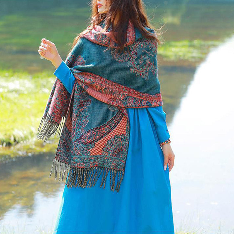 Écharpe de voyage confortable avec motif de Buddha Stones - image 27