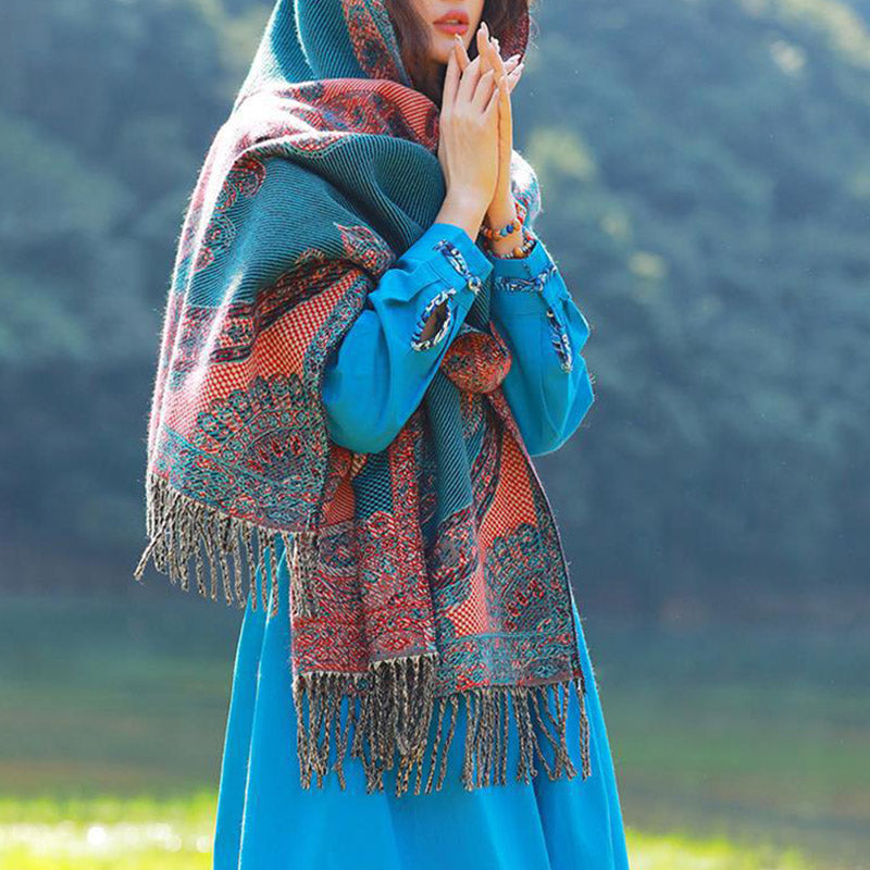 Écharpe de voyage confortable avec motif de Buddha Stones - image 26