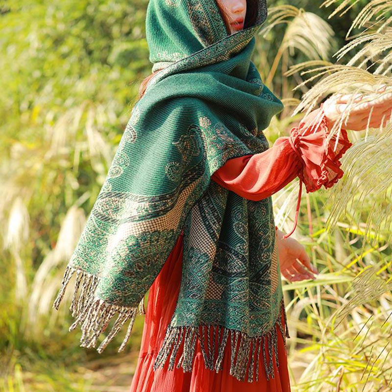 Écharpe de voyage confortable avec motif de Buddha Stones - image 39