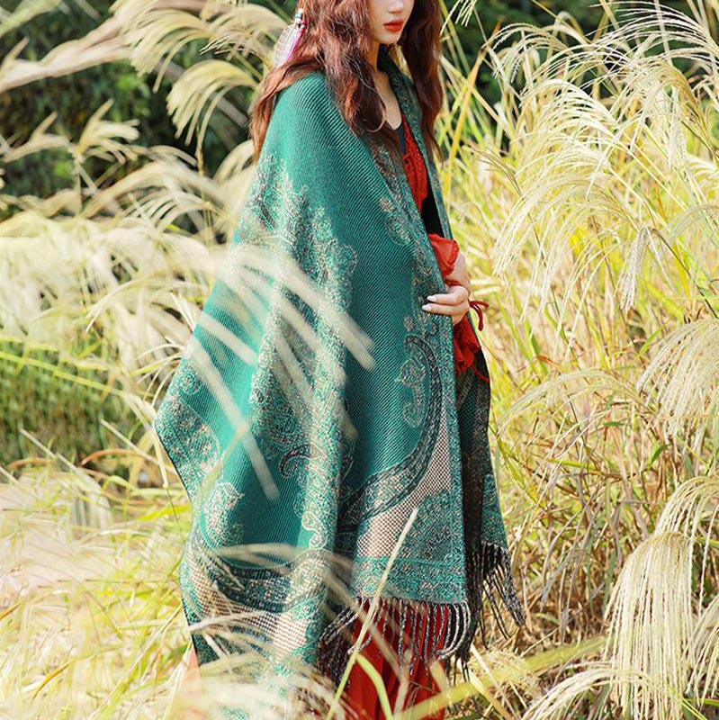 Écharpe de voyage confortable avec motif de Buddha Stones - image 34