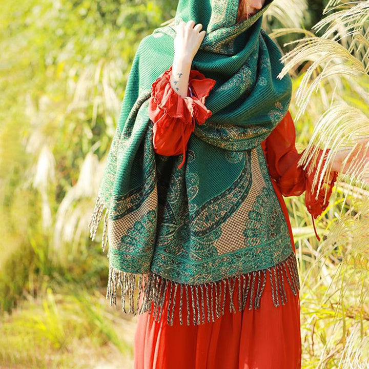 Écharpe de voyage confortable avec motif de Buddha Stones - image 35