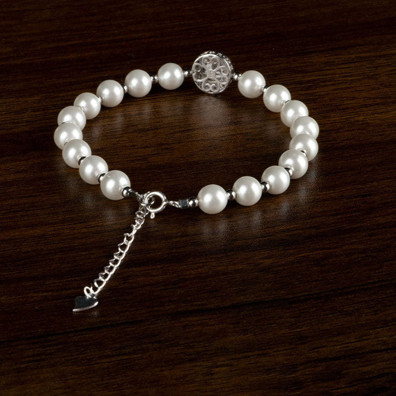 Bracelet et bague de guérison en argent sterling 925 Buddha Stones