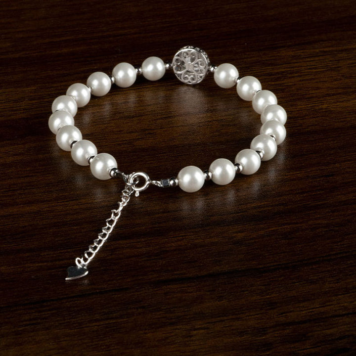Bracelet et bague de guérison en argent sterling 925 Buddha Stones